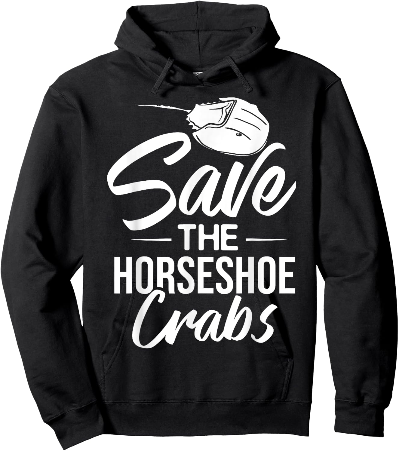 Horseshoe Crab Xiphosura Blood Eggs Fossil Hoodie - Hoodie | Black