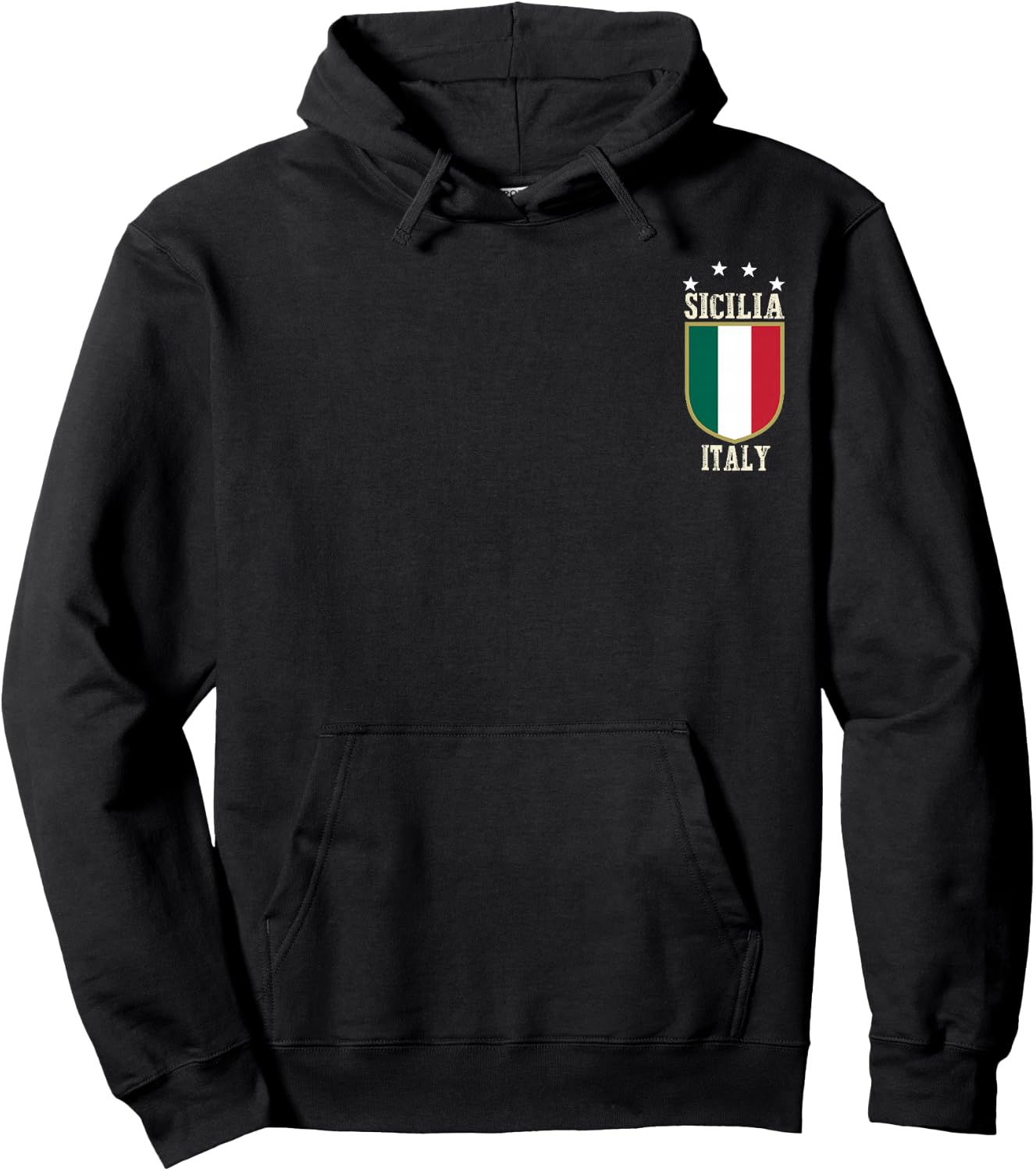 Sicilia Italy Italia Souvenir Italian Sicily Hoodie - Hoodie | Black