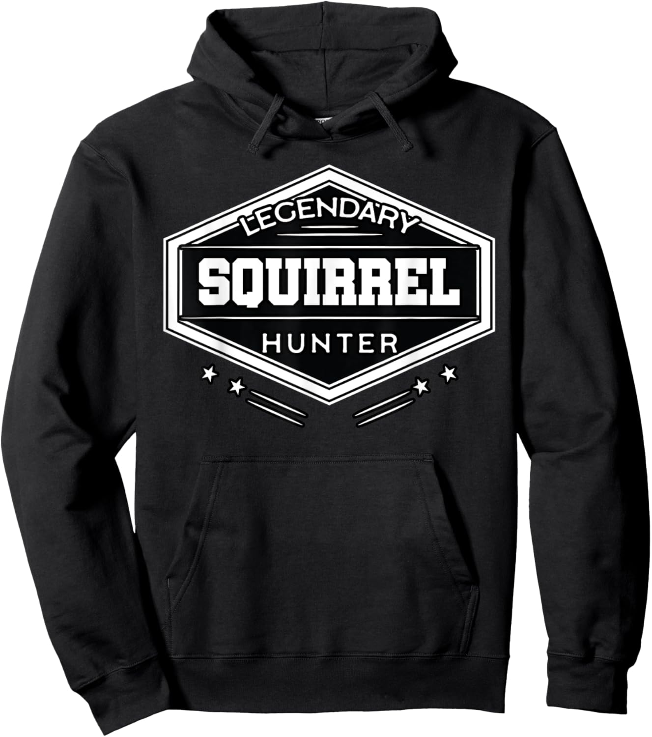 Hunt Squirrel Prey Hunting Marrmots Hunter Chipmunks Gift Hoodie - Hoodie | Black