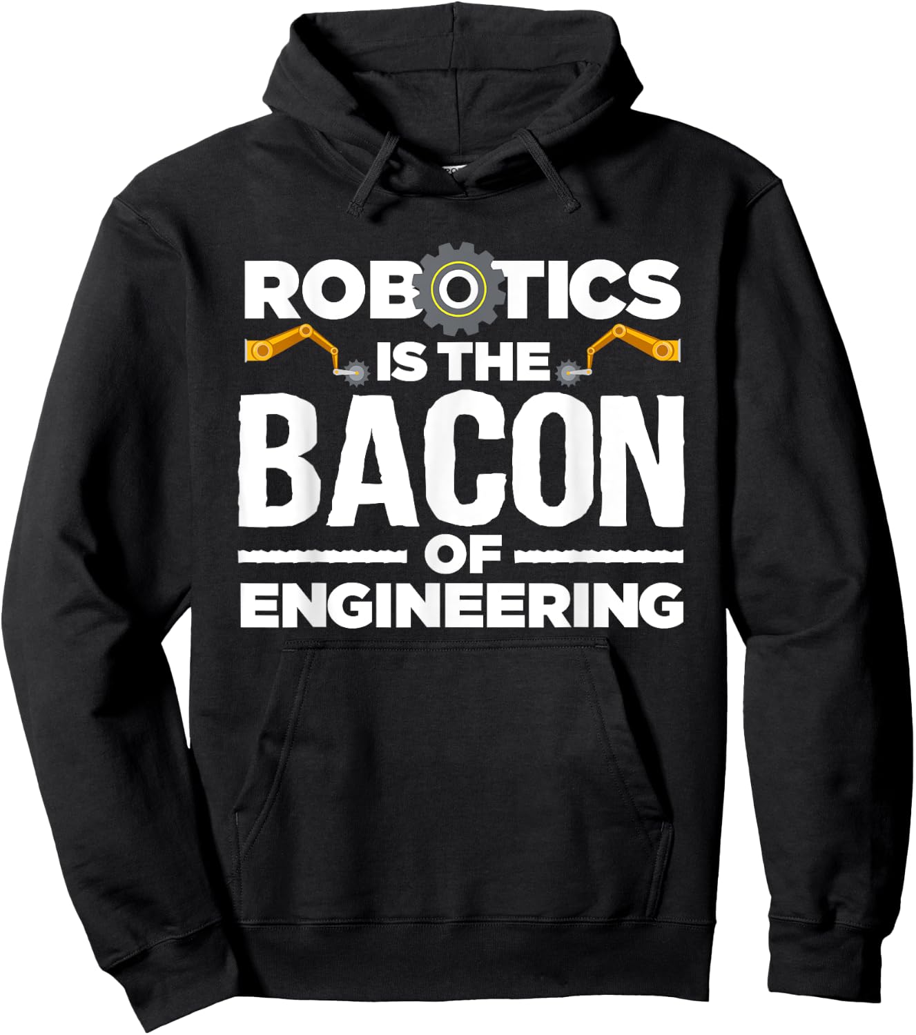 Funny Robotics Art Women Robot Engineers Lovers Hoodie - Hoodie | Black