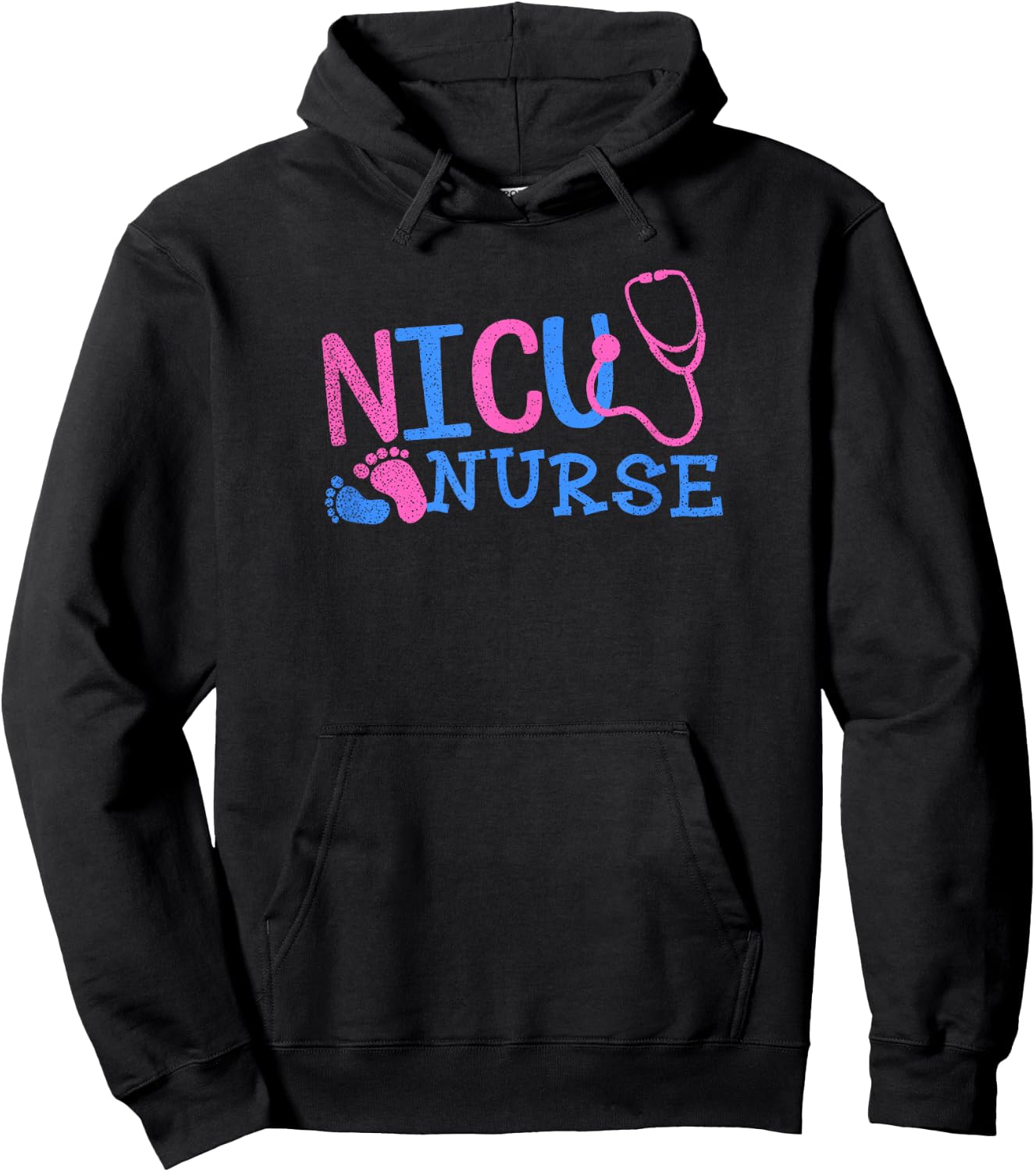 Nicu Nurse | Neonatal Nurse Gift Hoodie - Hoodie | Black
