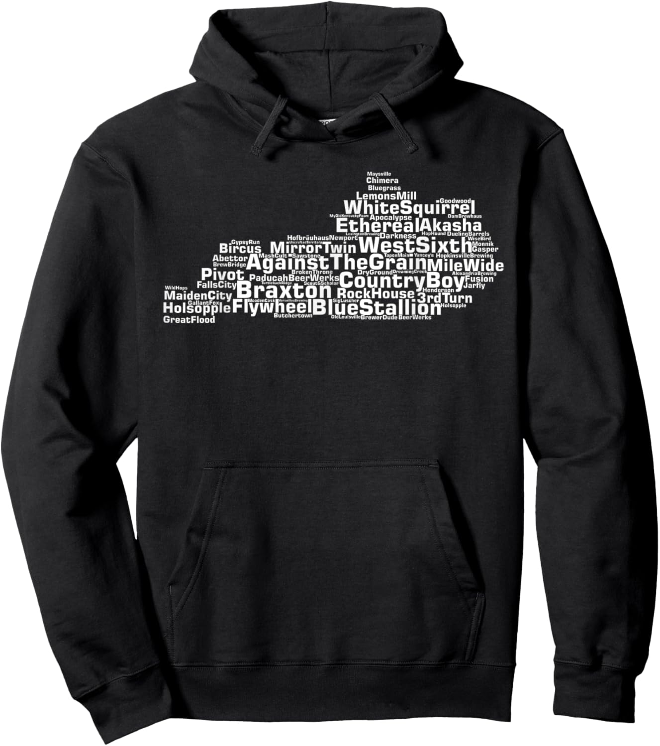 Kentucky Breweries Hoodie - Hoodie | Black