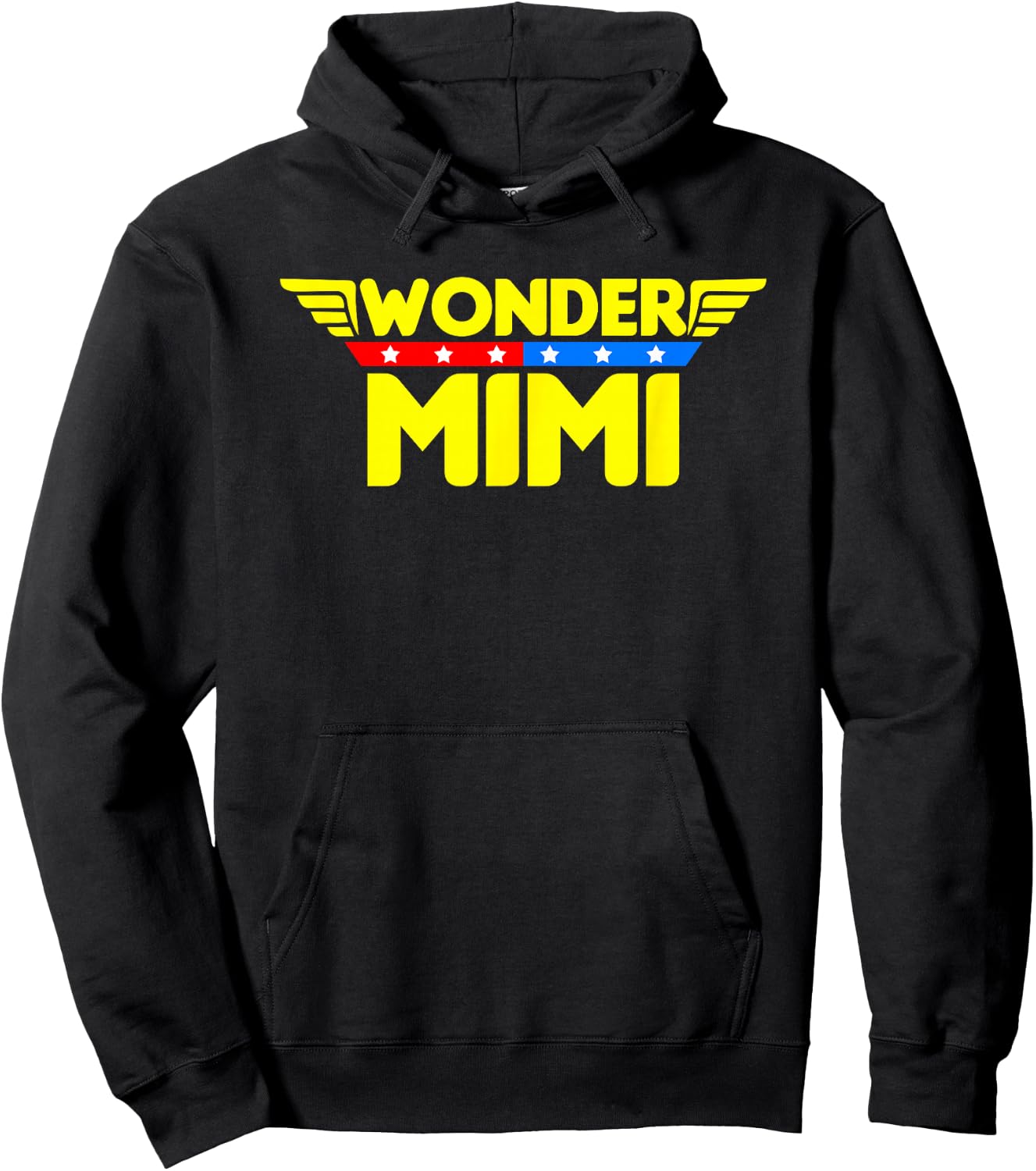 Wonder Mimi Mother's Day Gift Mom Grandma Hoodie - Hoodie | Black