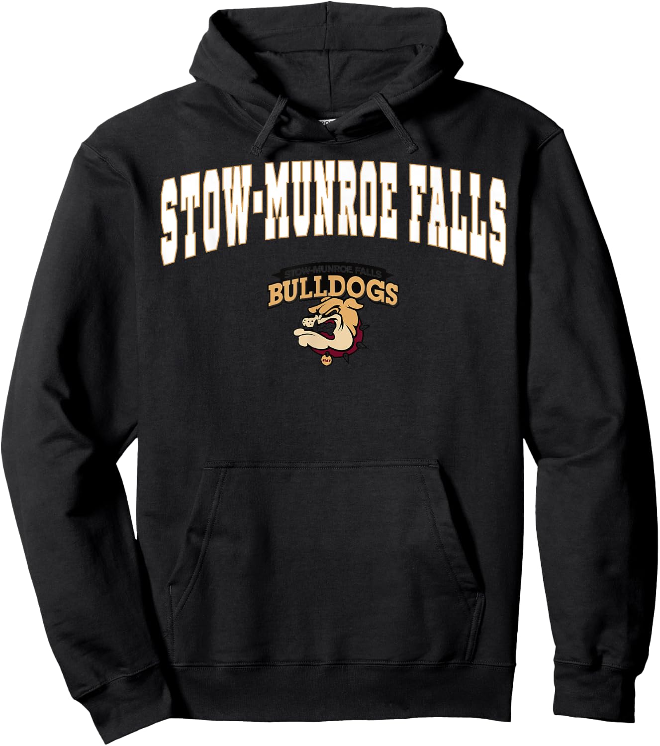 Stow-Munroe Falls High School Bulldogs C2 Hoodie - Hoodie | Black