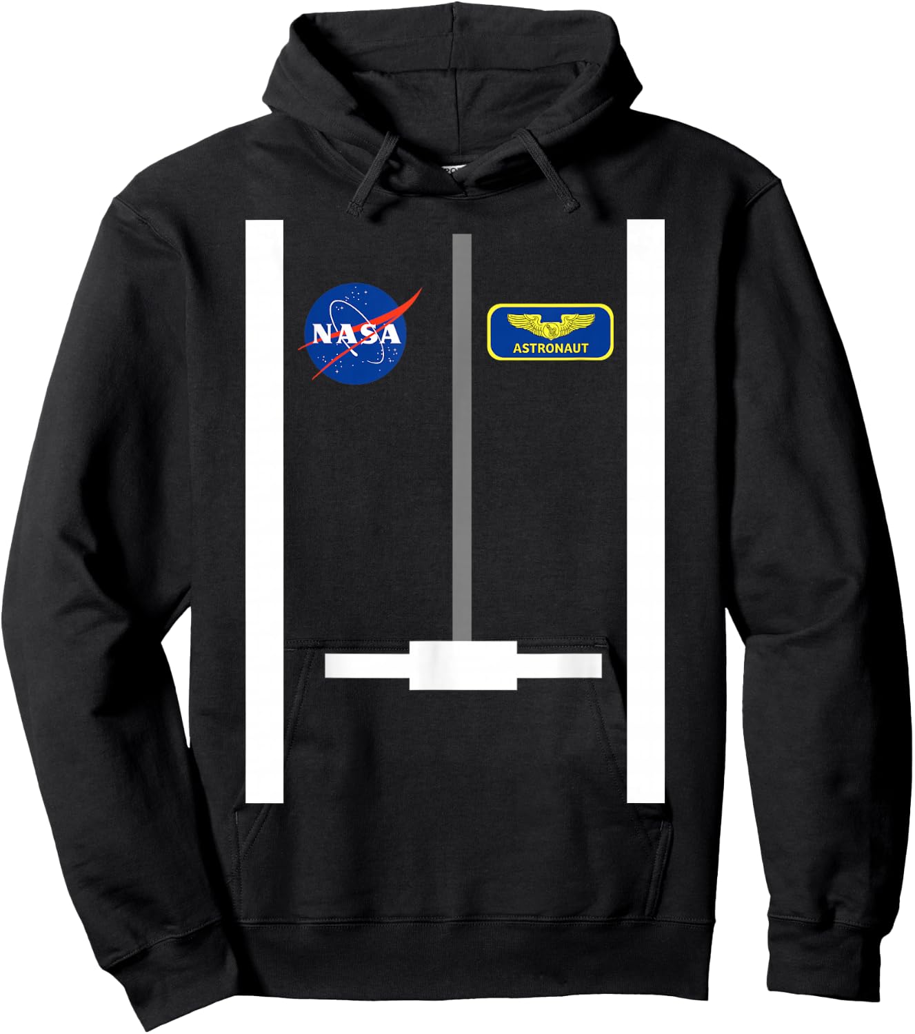 NASA astronaut costume Hoodie - Hoodie | Black