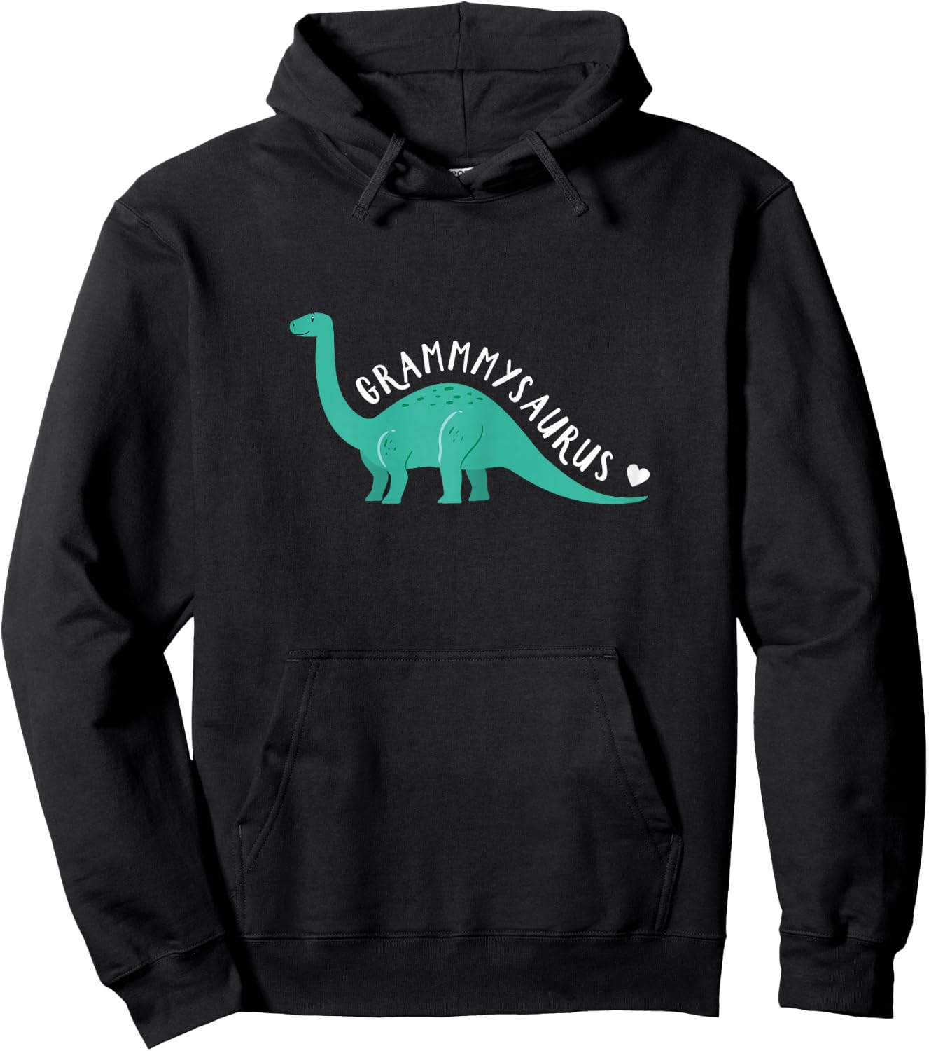 Grammysaurus, Mother's Day Dinosaur for Grandma Hoodie - Hoodie | Black