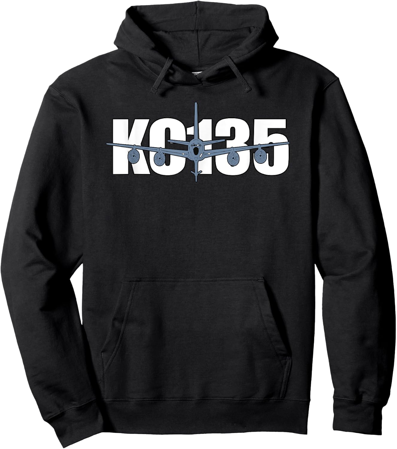 KC135 Stratotanker Airplane USAF Pilot Gift Aircrew Boom Hoodie - Hoodie | Black