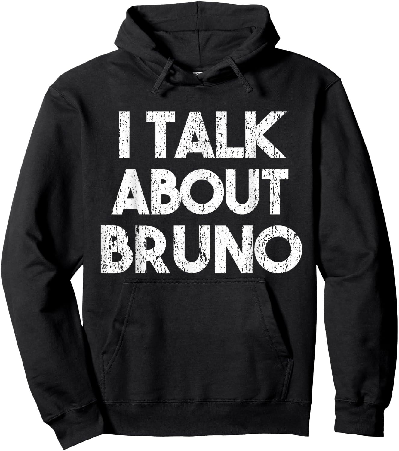 Funny I Talk About Bruno, kids boys girls music Hoodie - Hoodie | Black