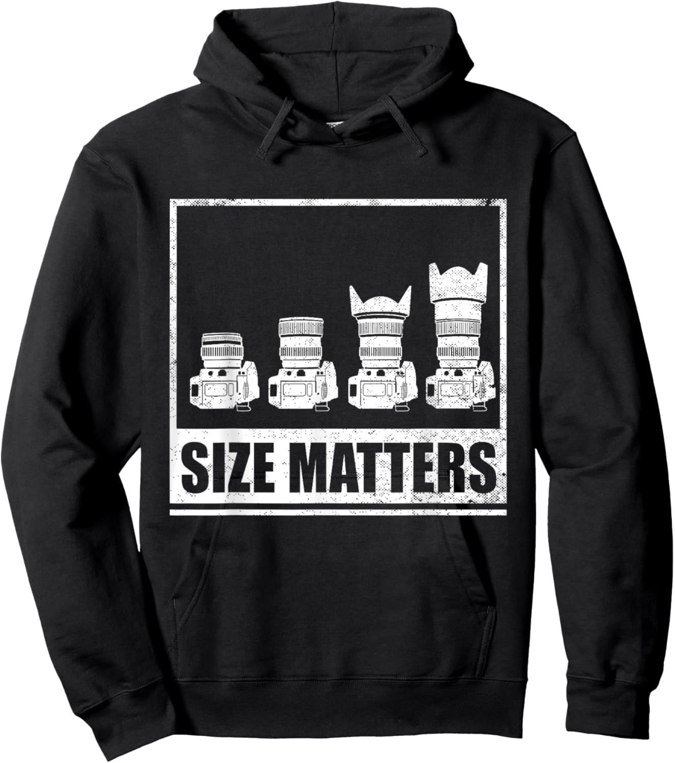 Funny Photography Gift Women Cool Photographer Lens Hoodie - Hoodie | Black