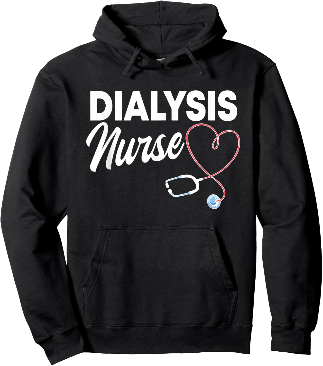 Dialysis Nurse Nephrology RN Care Renal Medical Nursing Hoodie - Hoodie | Black
