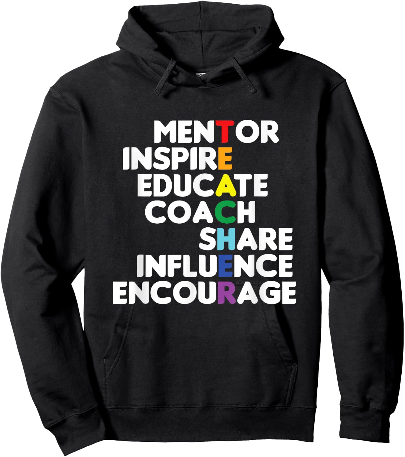 Mentor Educator Teacher Teaching Teachers Coach Educate Gift Hoodie - Hoodie | Black
