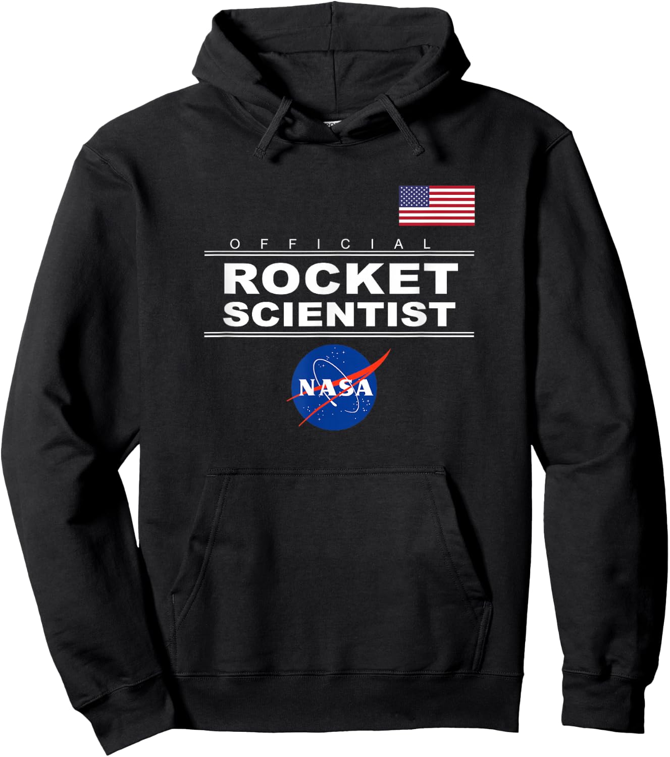 Official Rocket Scientist - NASA Hoodie - Hoodie | Black