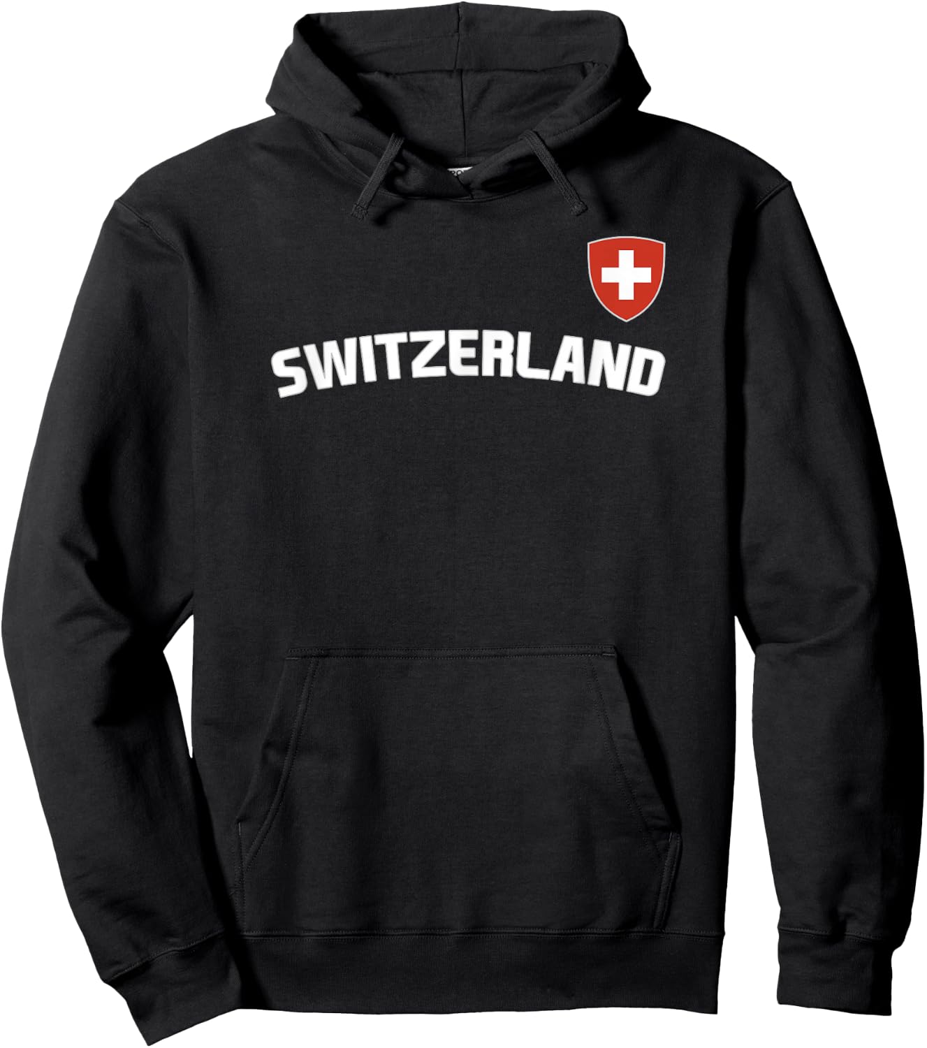 Switzerland Flag Swiss Pride International Country Hoodie - Hoodie | Black