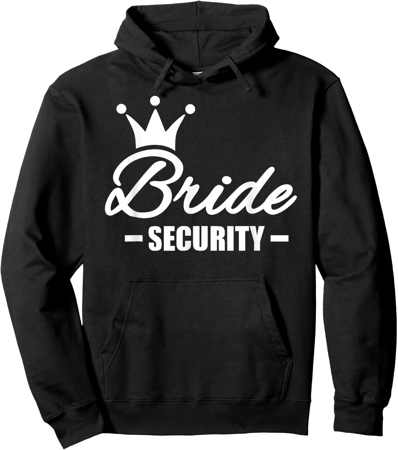 Bride Security Bride Hoodie - Hoodie | Black