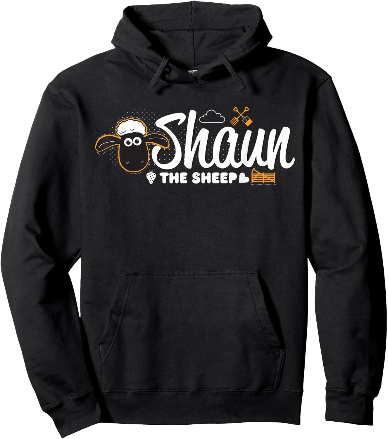 Shaun the Sheep: Script Name Hoodie - Hoodie | Black