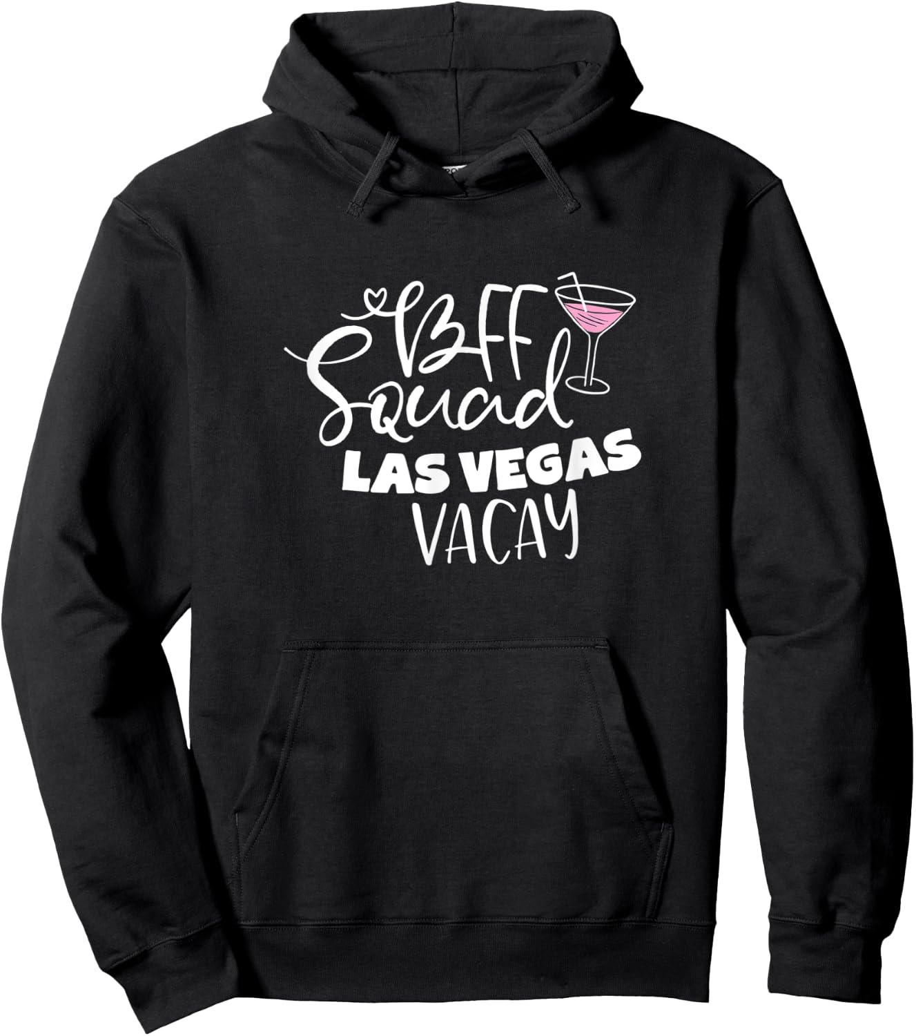 BFF Squad Las Vegas Trip Hoodie - Hoodie | Black