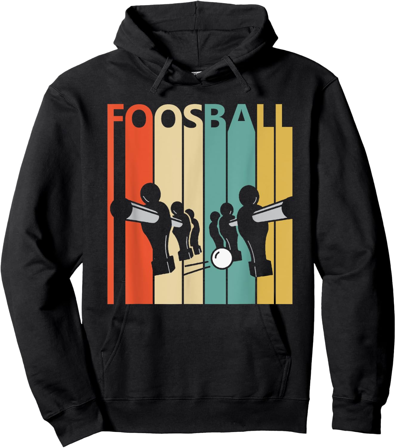 Vintage Foosball Player Gift - Foosball Hoodie - Hoodie | Black