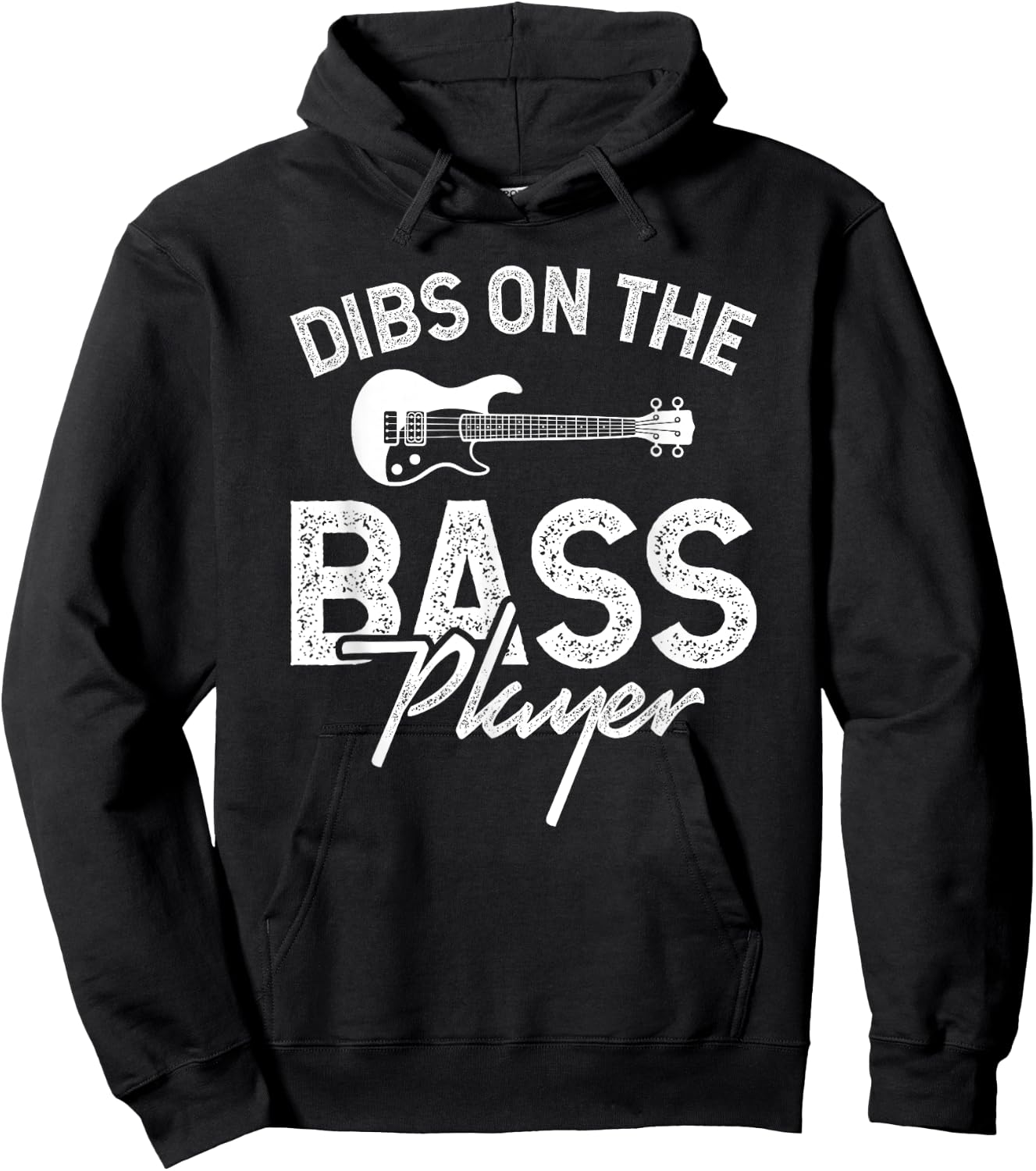 Dibs on the Bass Player Hoodie - Hoodie | Black