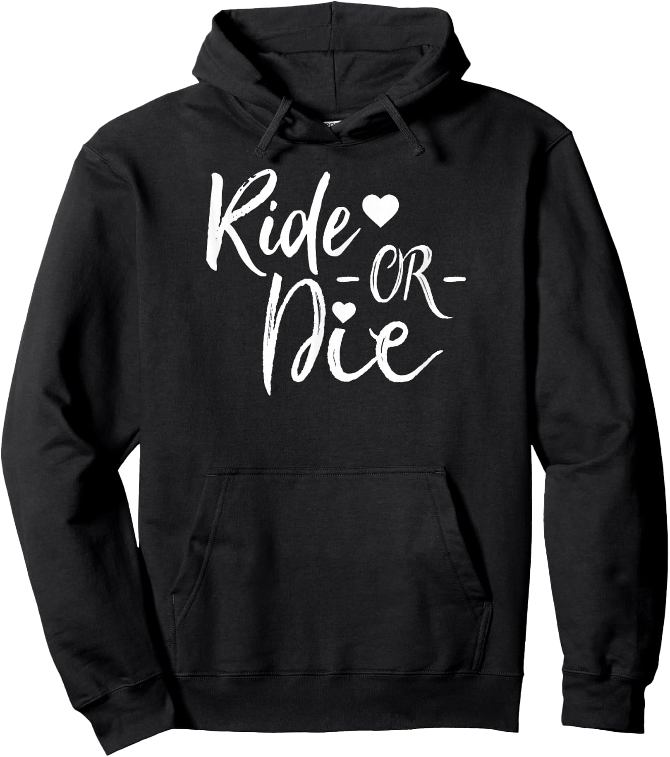 Ride or Die Hoodie - Hoodie | Black