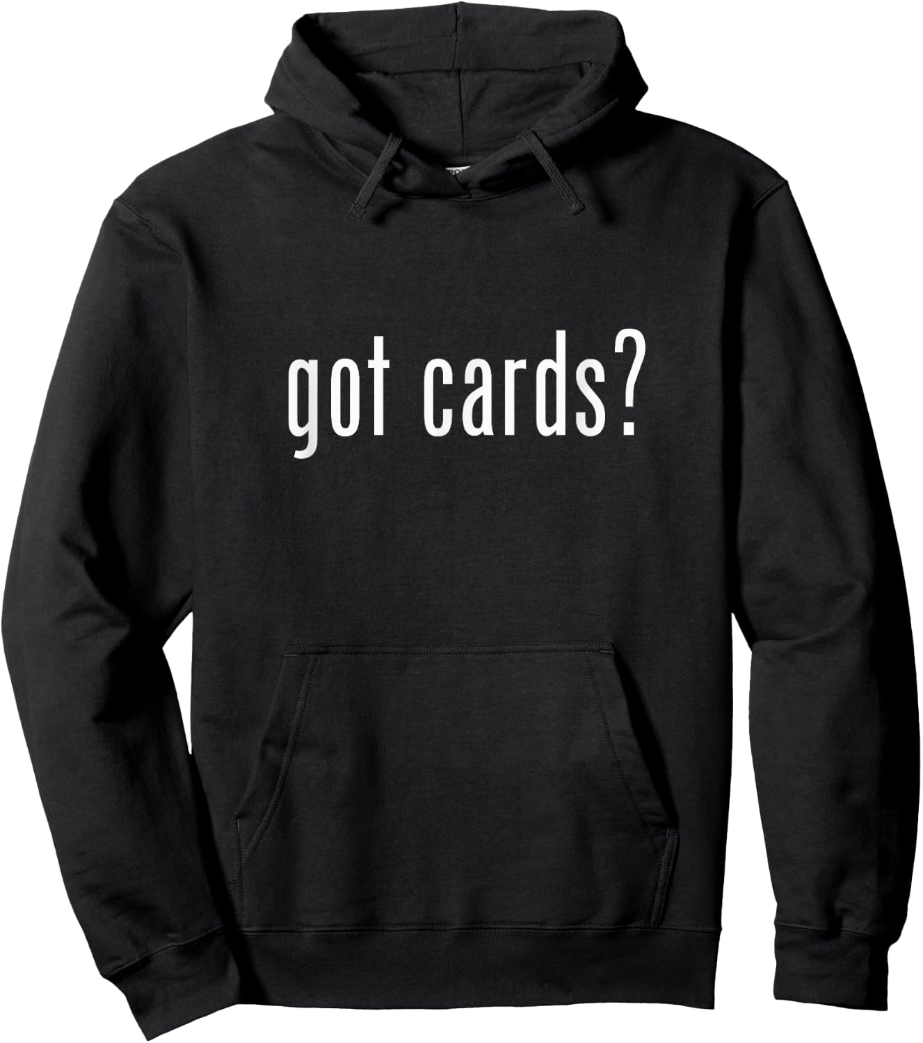 got cards? - Sports Baseball Playing Trading Cards Hoodie - Hoodie | Black