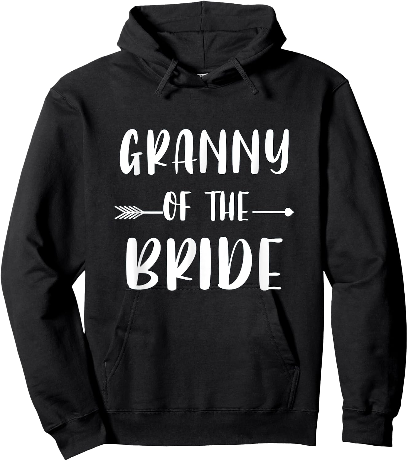 Granny Of The Bride Wedding Party Matching Bridal Party Hoodie - Hoodie | Black