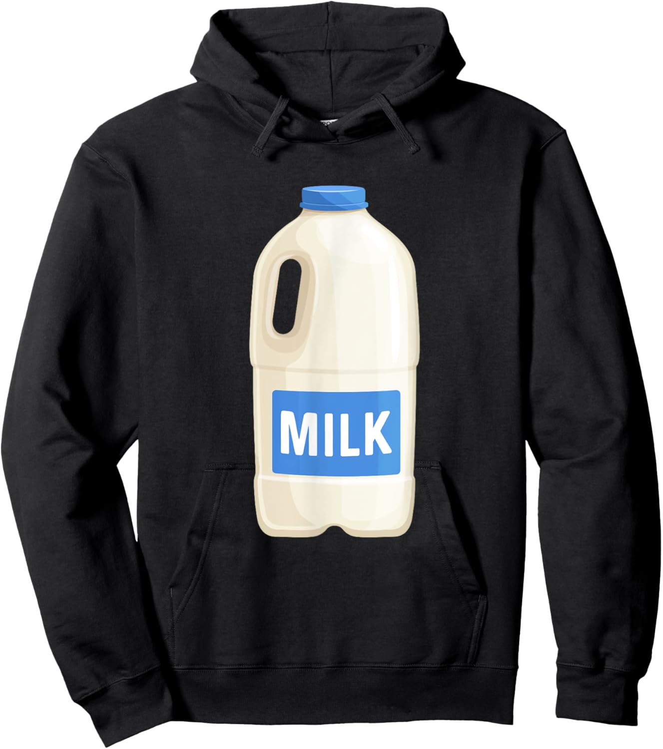 Milk Carton Halloween Costume Funny Halloween Hoodie - Hoodie | Black