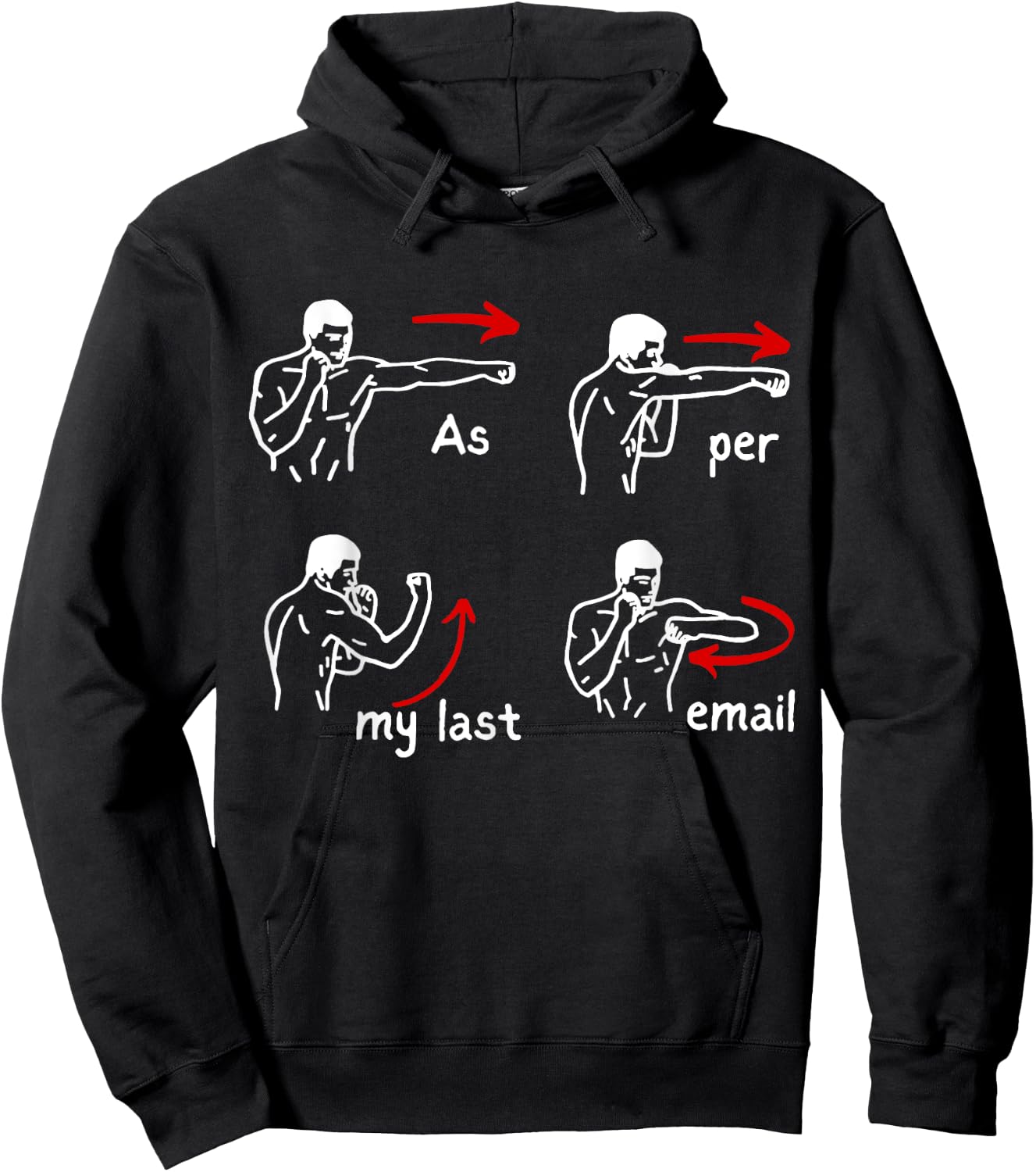 Fun Humour As Per My Last Email Make Your Day With Sarcastic Hoodie - Hoodie | Black