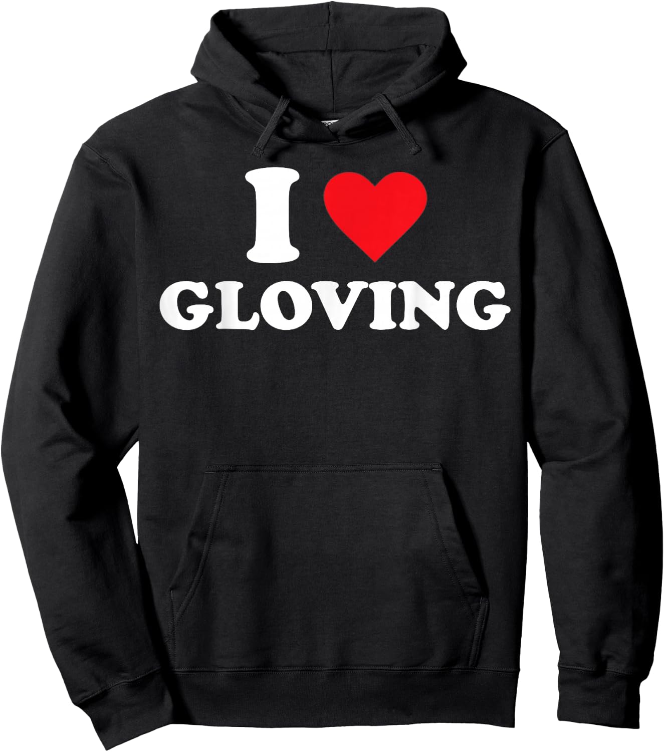 T-Shirt Hoodie - Hoodie | Black
