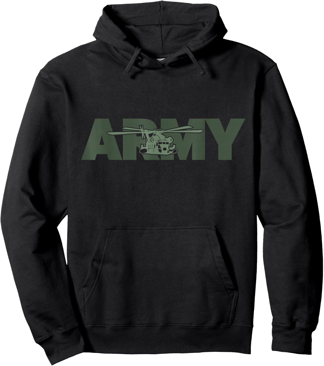 Army Helicopter US Heli Pilot Hoodie - Hoodie | Black