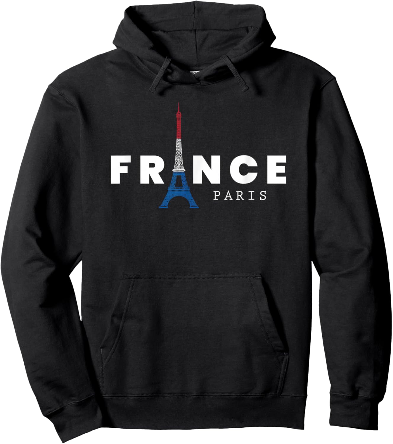 France Paris Eiffel Tower City of Love French Gift Present Hoodie - Hoodie | Black