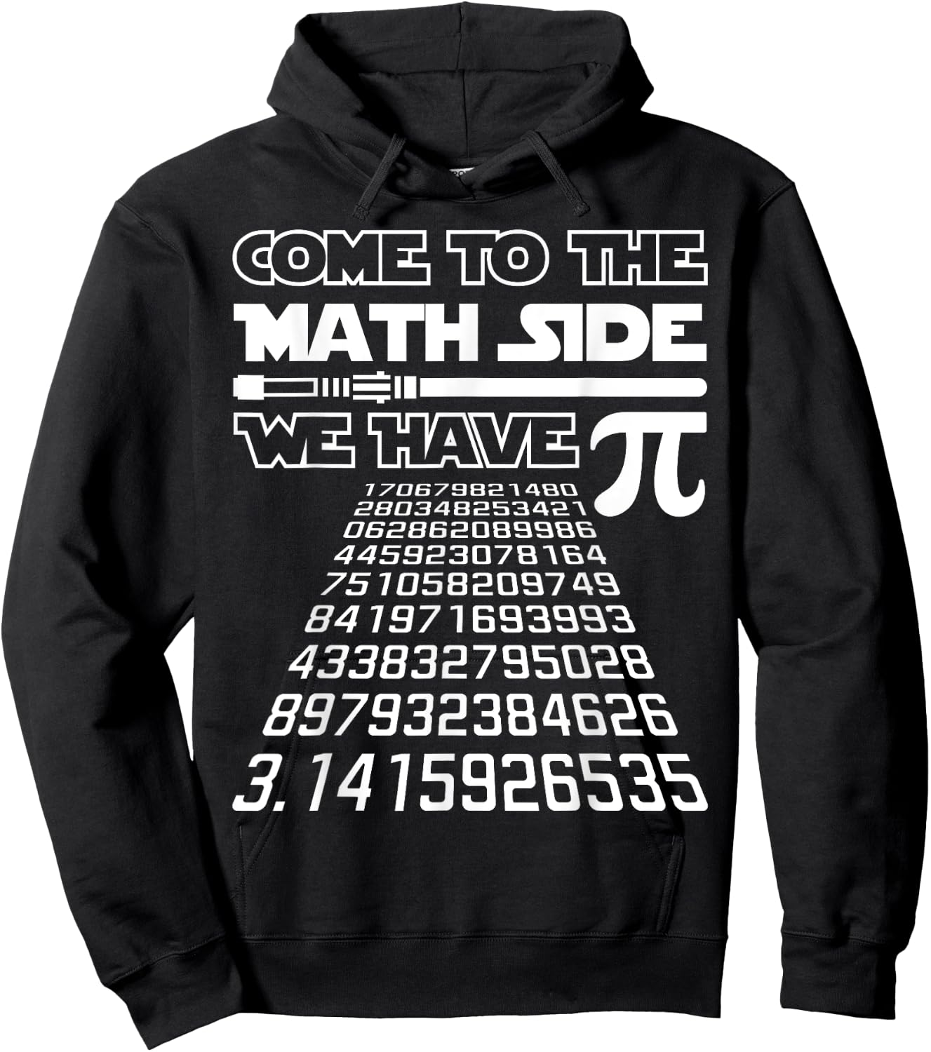 Come To The Math Side We Have Pie Shirt Pi Day Teacher Gift Hoodie - Hoodie | Black