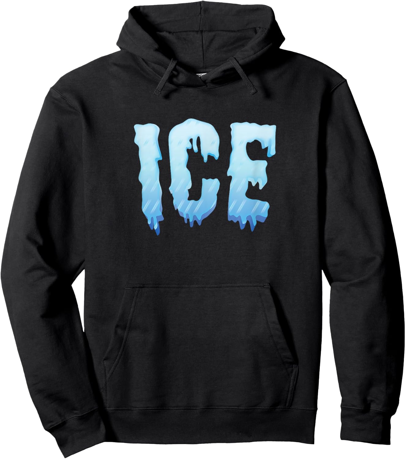 Ice Clothing Matching Outfit Couples Funny Halloween Hoodie - Hoodie | Black