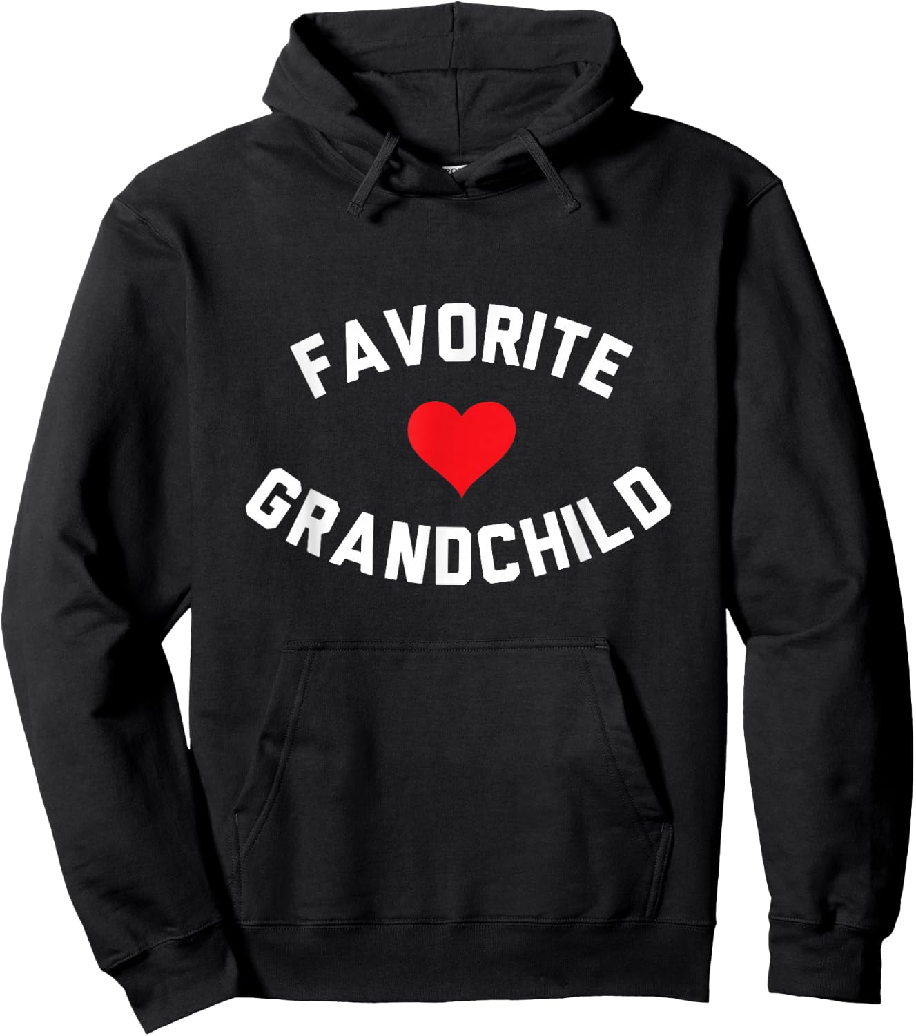 Favourite Grandchild Hoodie - Hoodie | Black
