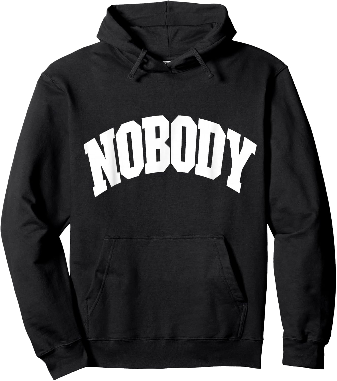 Shirt That Says Nobody , Women & Kids Hoodie - Hoodie | Black