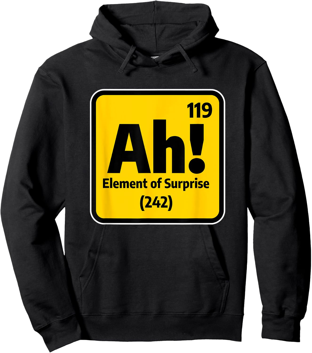 Ah Element Of Surprise Chemistry Chemist Science Hoodie - Hoodie | Black