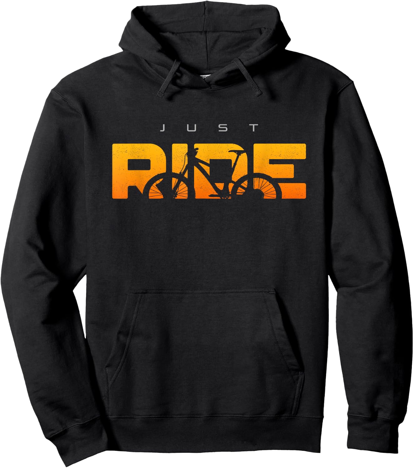 MTB Mountain Bike Apparel - MTB Mountain Bike Hoodie - Hoodie | Black
