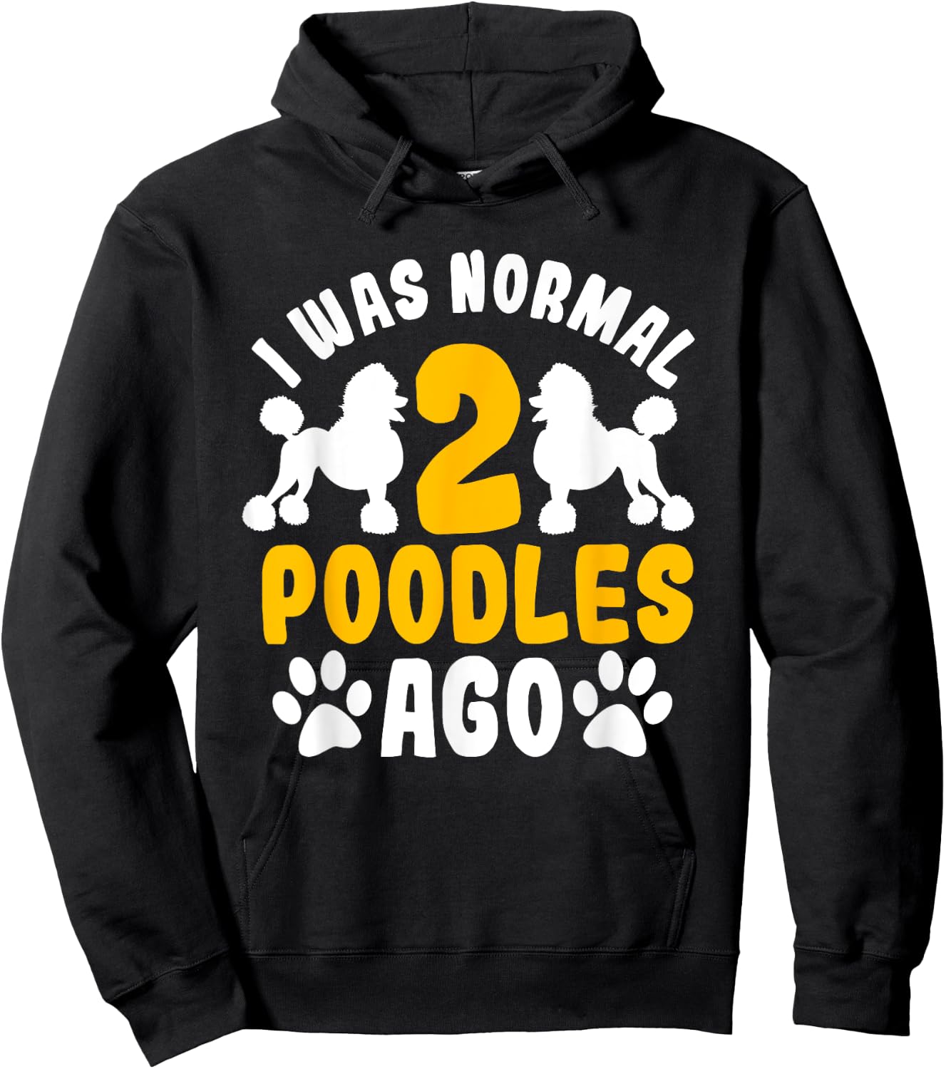 Poodle Dog Owner Breeders Water Retriever Pet Lover Hoodie - Hoodie | Black