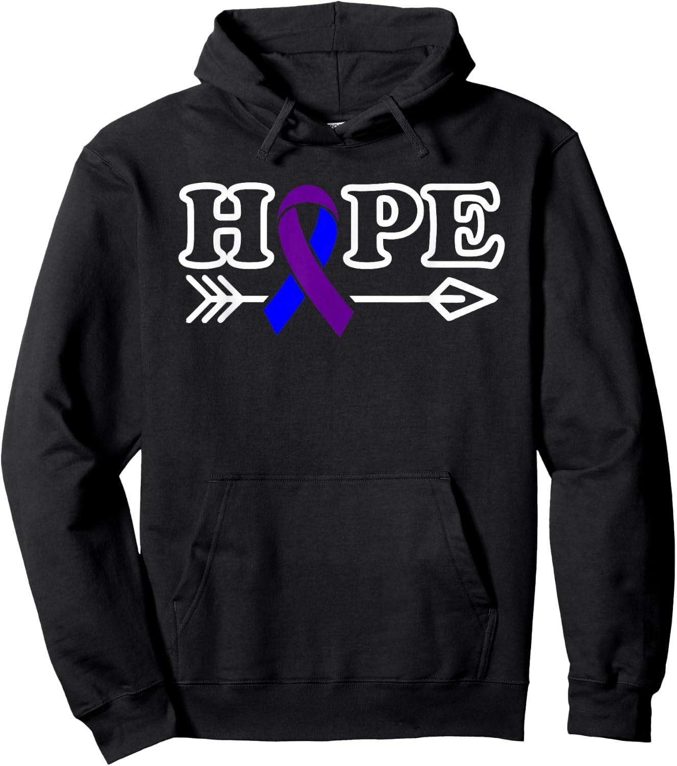 Hope MCTD Mixed Connective Tissue Disease Awareness Hoodie - Hoodie | Black