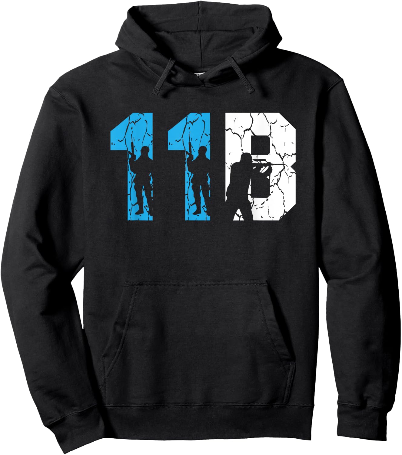 Military 11B Infantry Fort Benning Hoodie - Hoodie | Black