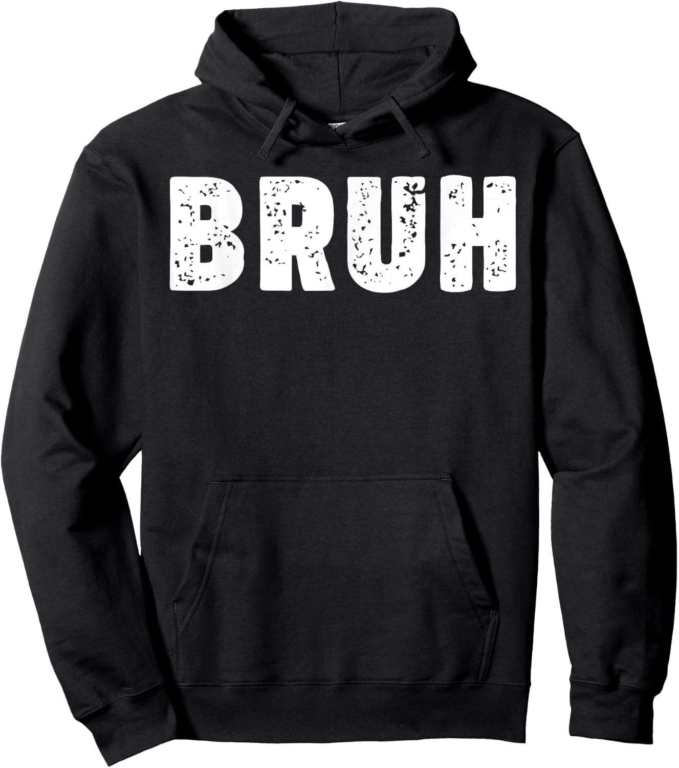 Bruh Hoodie - Hoodie | Black