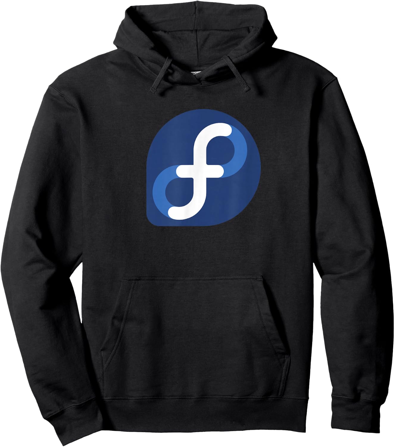 Linux Fedora lover tagline & Logo Open Source Os Hoodie - Hoodie | Black