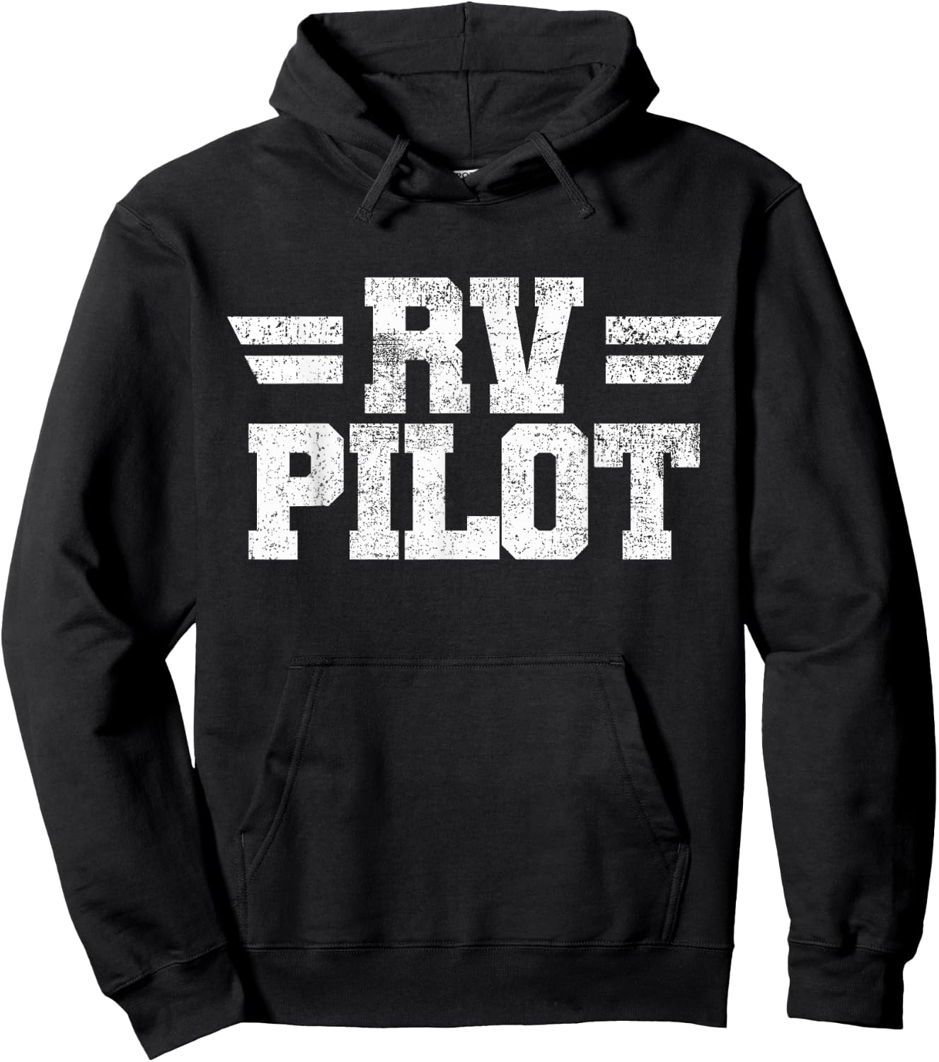 RV Pilot RV Camping Camper Hoodie - Hoodie | Black