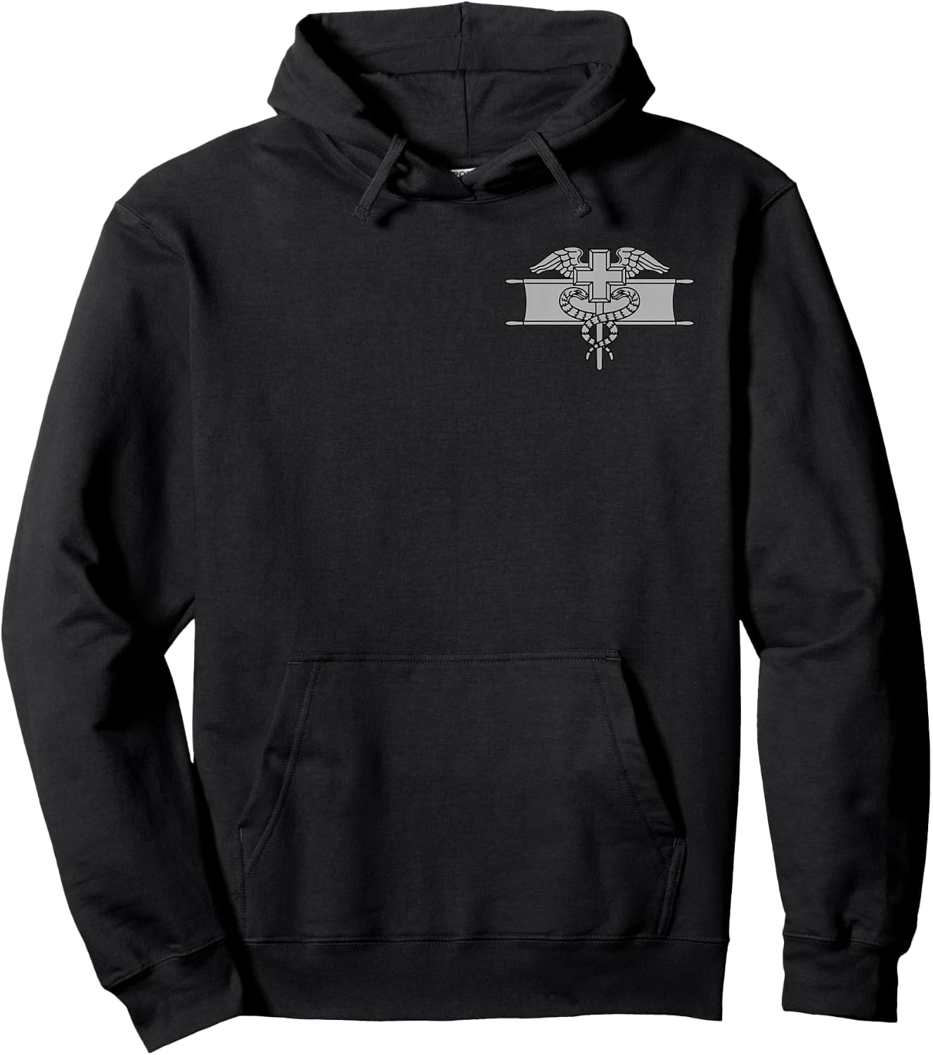 US Army Expert Field Medical Badge (EFMB) - 68W OD Green Hoodie - Hoodie | Black