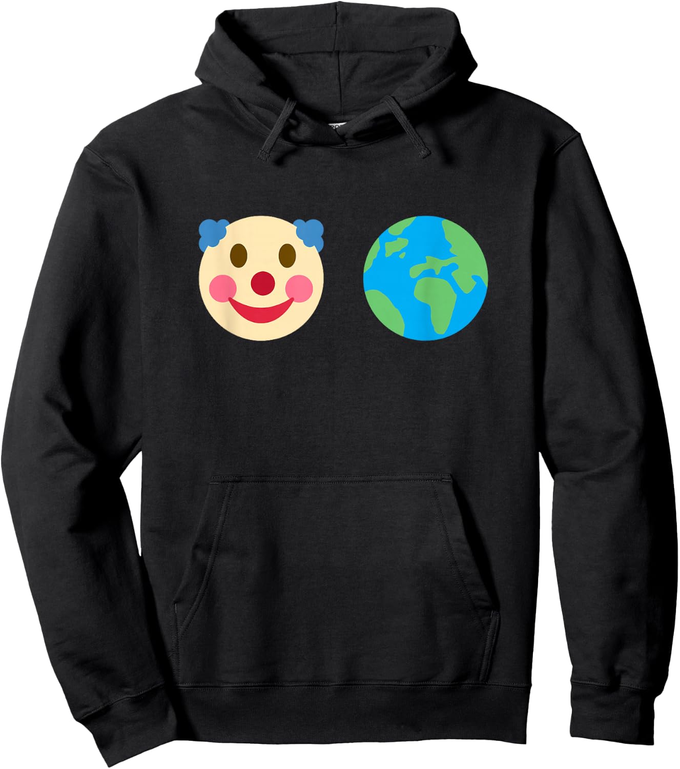 Clown World Funny Crazy Times Hoodie - Hoodie | Black