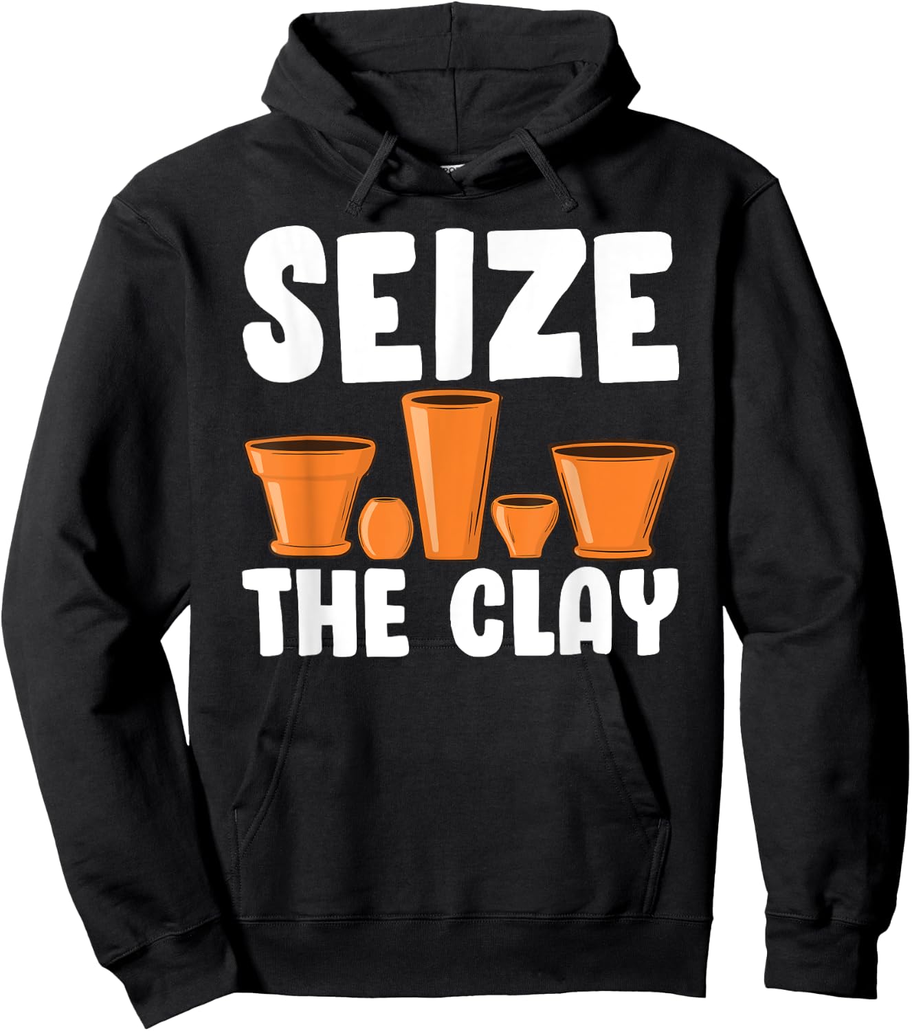Funny Pottery Gift Women Cool Ceramic Clay Pottery Hoodie - Hoodie | Black
