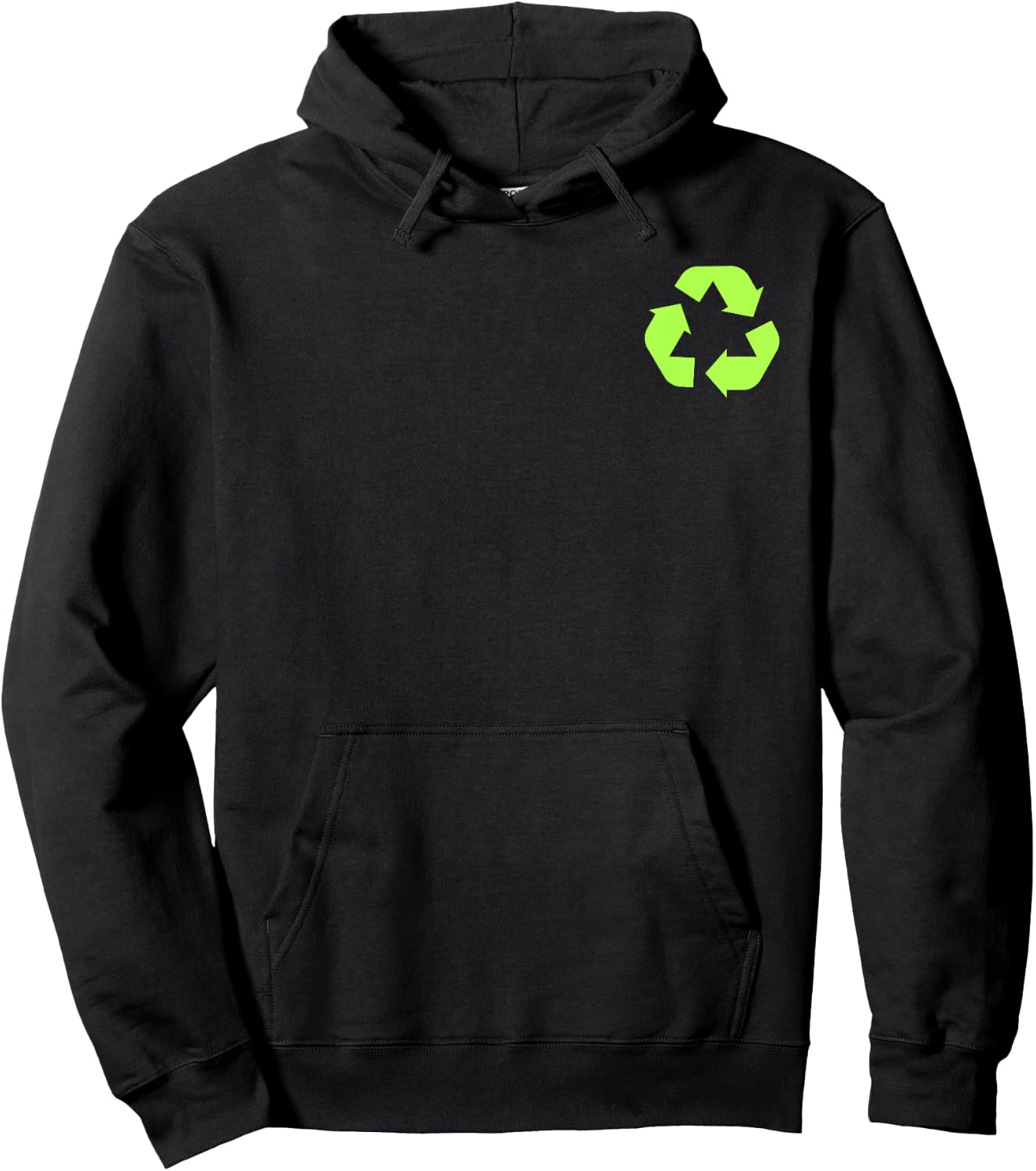 Recycles Earth Environmental Sustainability Recycling Day Hoodie - Hoodie | Black