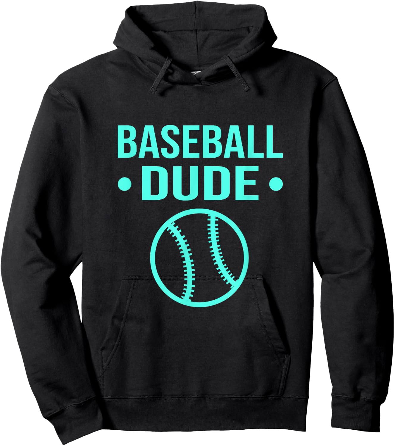 Perfect Baseball Dude Shirt Perfect Dude Merchandise Dude Hoodie - Hoodie | Black