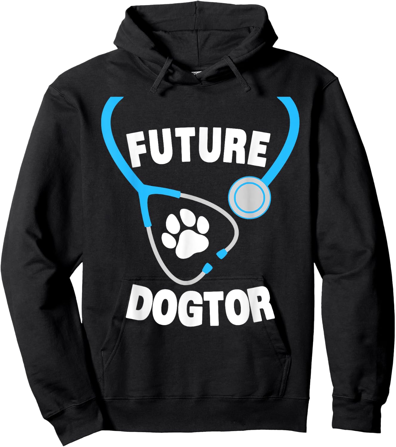 Funny Future Veterinarian Design Women Vet Assistant Hoodie - Hoodie | Black