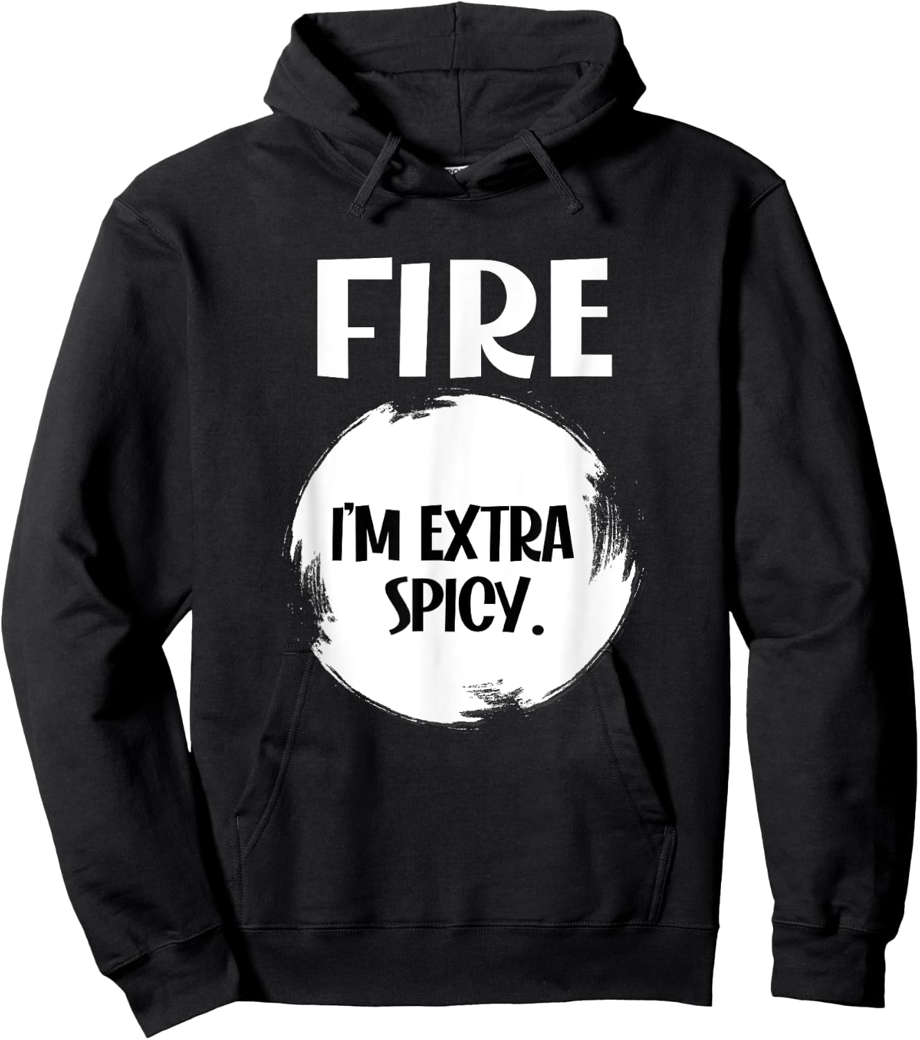 FIRE - Hot Packet Funny Taco Matching Halloween Costume Hoodie - Hoodie | Black