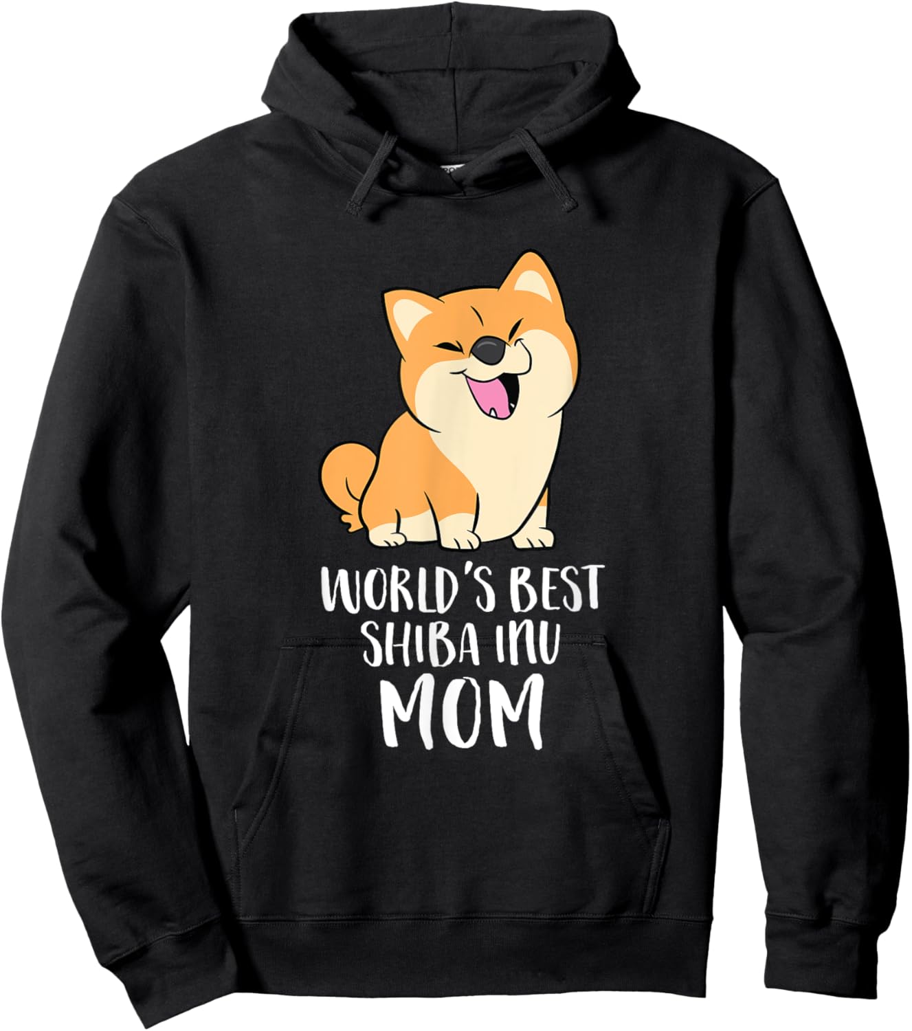 World's Best Shiba Inu Mom Dog Shiba Mama Cute Shiba Inu Hoodie - Hoodie | Black